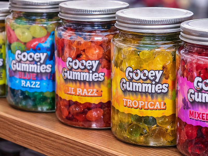 Hochdosierte Nerds Gummy Clusters mit feinstem Cannabisextrakt als Premium Naschprodukte online kaufen