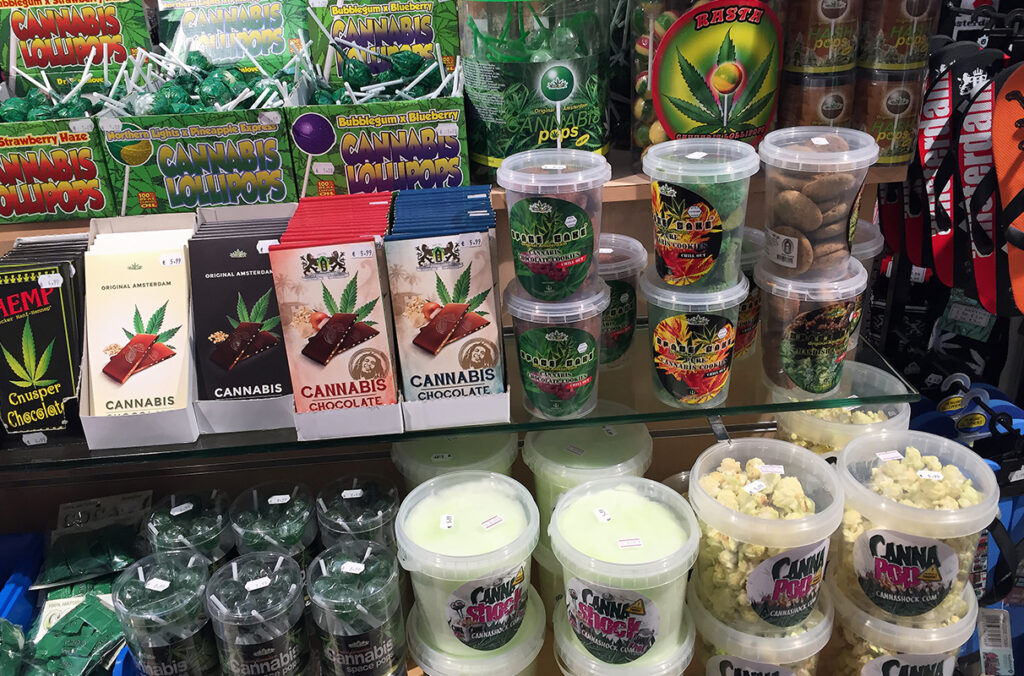 Hochwertige THC Edibles Produkte mit Labortest-Zertifikaten im Premium THC Store Sortiment