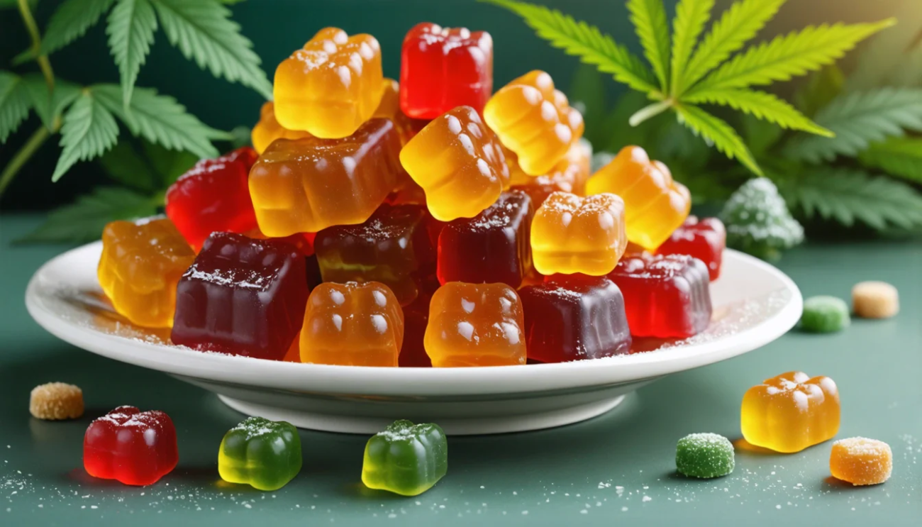 Verpackung von leckeren Jolly Rancher Gummibärchen mit THC im Premium THC Store für anspruchsvolle Genießer