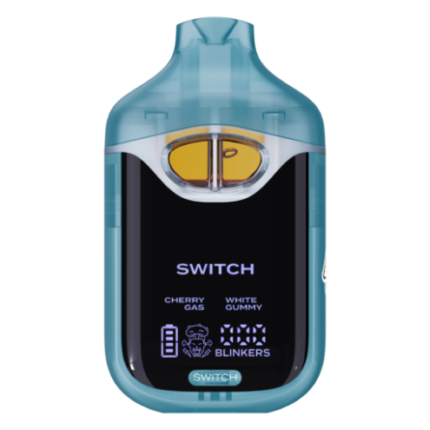 Boutiq Switch V4 Cherry Gas x White Gummy Vape Gehäuse Vorderansicht