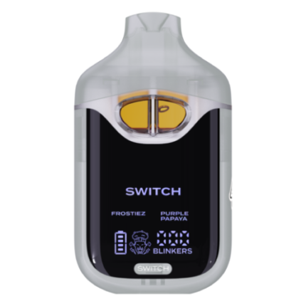 Boutiq Switch V4 Einweg Vape Gerät in modernem schwarzem Design