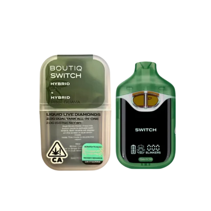 Boutiq Switch V4 RS11 x Pink Guava Dual Tank Vape Gerät Vorderansicht