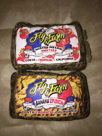 Fly Farm Hash Block aus biologischem Anbau