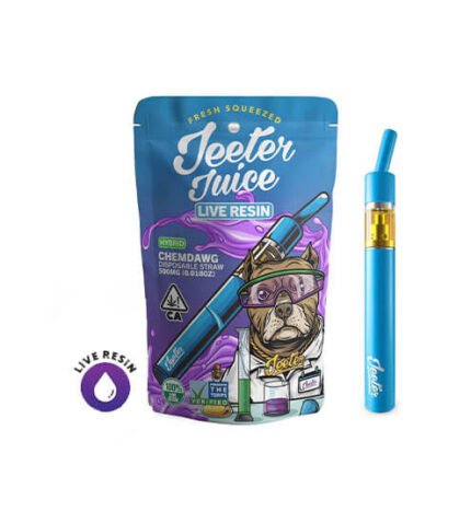 Jeeter Juice Live Resin Straw Chemdawg 500mg Vorderansicht