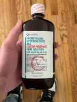 Akorn Promethazine Hydrochloride Flasche in Originalverpackung