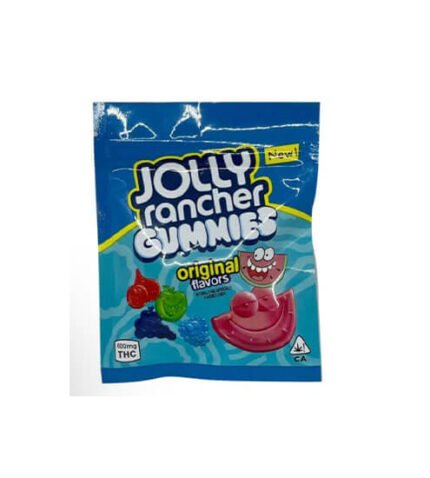 Jolly Rancher Gummies THC Edibles 600mg Original Geschmack Packung