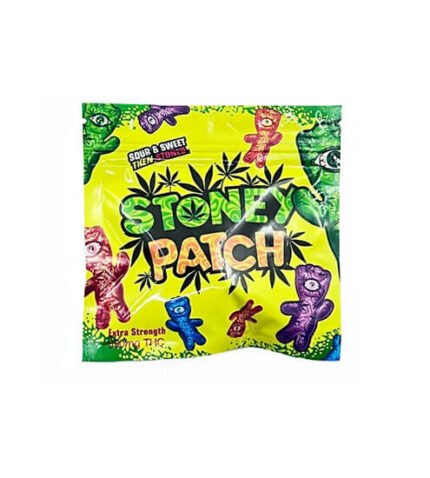 Stoney Patch Gummies 500mg Originalverpackung im Premium THC Store