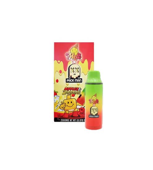 Ppp13.jpg Pack Man Apples & Bananas NEW V2 Einweg Vape 2G Gerät in der Originalverpackung