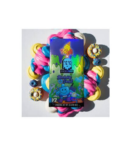 Pack Man Blueberry Donut NEW V2 Einweg Vape Gerät in der Originalverpackung