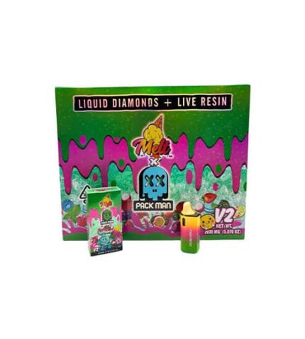 Pack Man Lychee Punch V2 Einweg Vape Gerät in der Originalverpackung