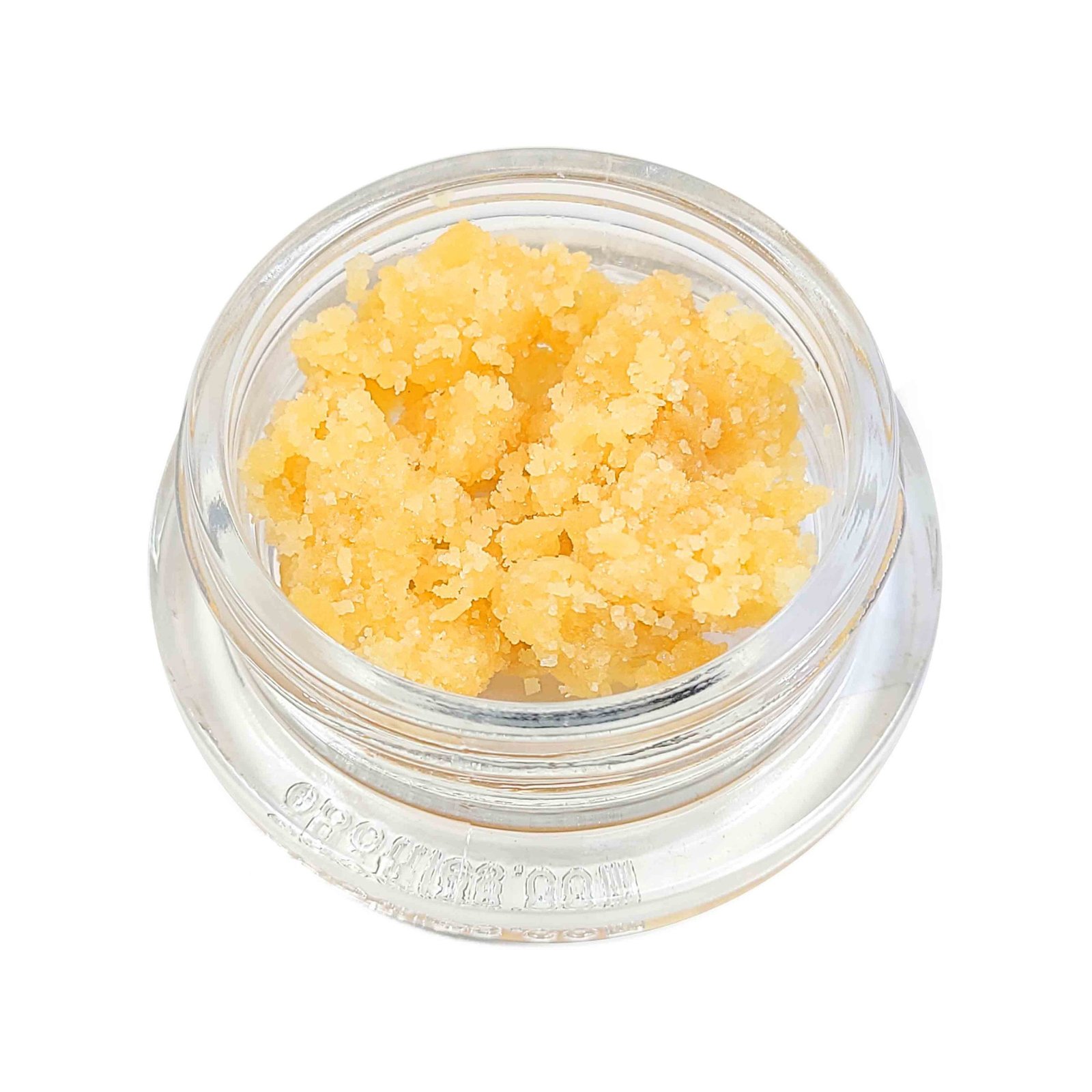 buy-royal-kush-haze-diamonds-scaled-1.jpg Royal Kush Crumble goldgelbe Textur Nahaufnahme