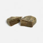 Nahaufnahme der Textur von hochwertigem Dry Sift Hash OnlyGrams