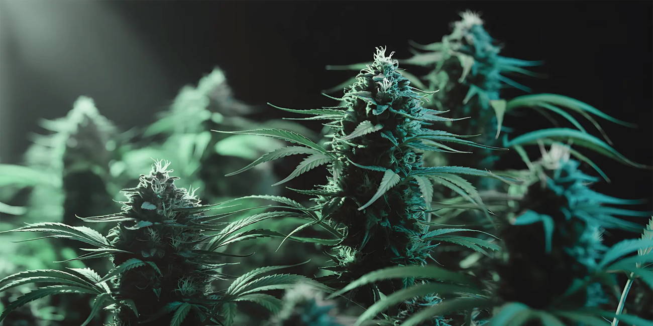Premium THC Gras Blüten auf dunklem Hintergrund für anspruchsvolle Genießer im Premium THC Store